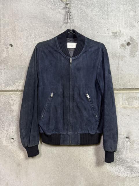 Sandro Sandro Paris Suede Bomber Jacket