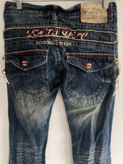Other Designers Distressed Denim - Lolita Jeans Distressed Denim Navajo Style