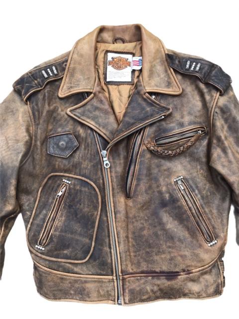 Other Designers Vintage Harley Davidson Number One Jacket