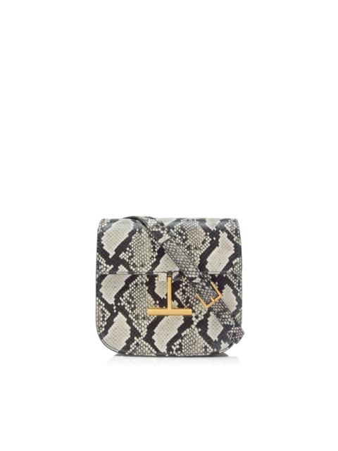 TOM FORD PRINTED PYTHON TARA MINI CROSSBODY