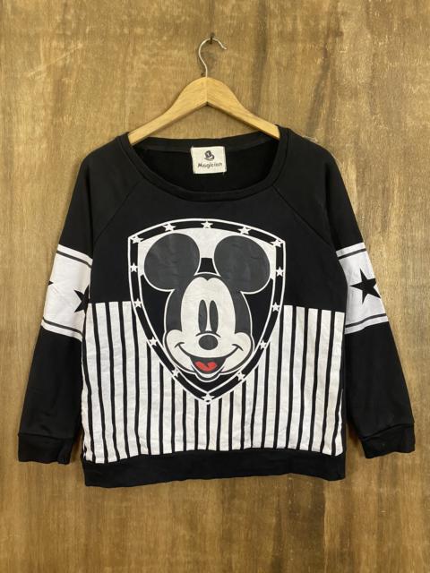 Other Designers Mickey Mouse - Magician Mickey Mouse Black Sweatshirts #1686