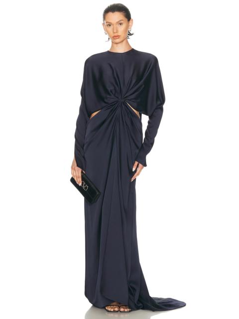 Stella McCartney Satin Twist Gown