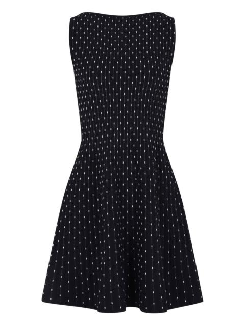 EMPORIO ARMANI Dotted Short Dress