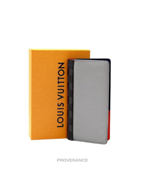 Louis Vuitton Louis Vuitton Brazza Long Wallet - Graphite Epi Patchwork