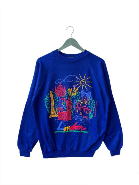 Other Designers Vintage 1989 London City Art Sweatshirt