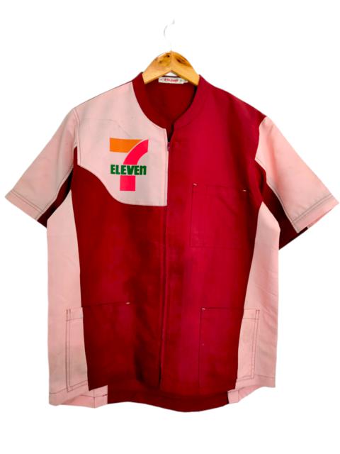 Other Designers Vintage - Rare Vintage 90s 7-Eleven Uniform Workers Collection Shirts