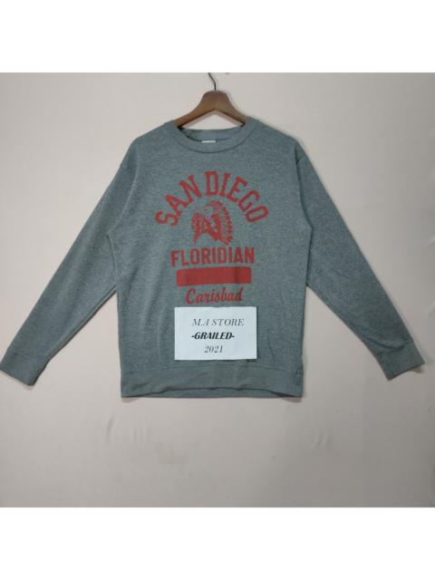 Other Designers Vintage - RED INDIEAN SAN DIEGO FLORIDIAN LONG SLEEVE SHIRT