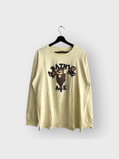 STEAL! 2010s Bape Baby Milo Playground LS Tee (XL)