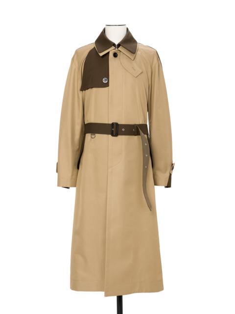 sacai Cotton Gabardine Coat