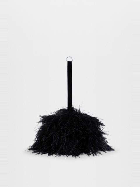 Ann Demeulemeester Iza Clutch with Feathers