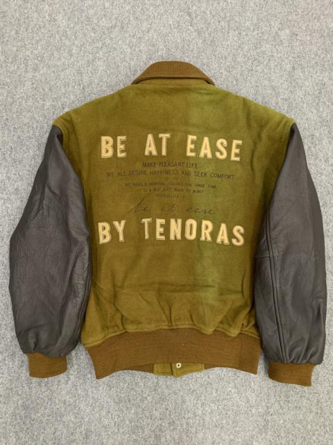 Other Designers Vintage - Vintage Tenoras Varsity Jacket Sleeve Leather