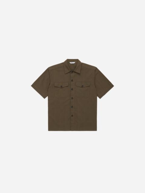 3sixteen Safari Shirt Drab Barkcloth