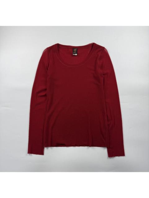 Jean Paul Gaultier Jean Paul Gaultier Layered Mesh Longsleeve