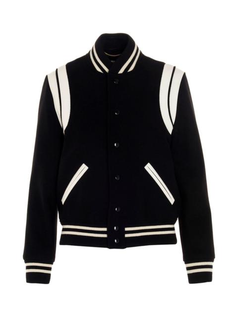 Saint Laurent Women 'Saint Laurent Teddy' Bomber Jacket