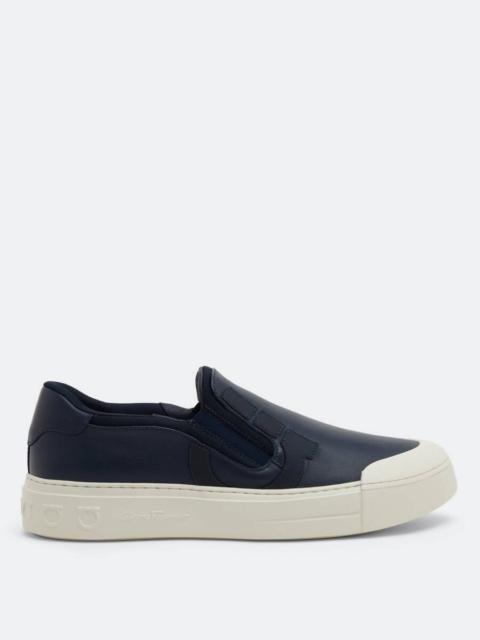 FERRAGAMO Ferragamo Gancini Slip-On Sneakers