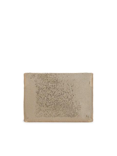 rabanne mesh clutch bag