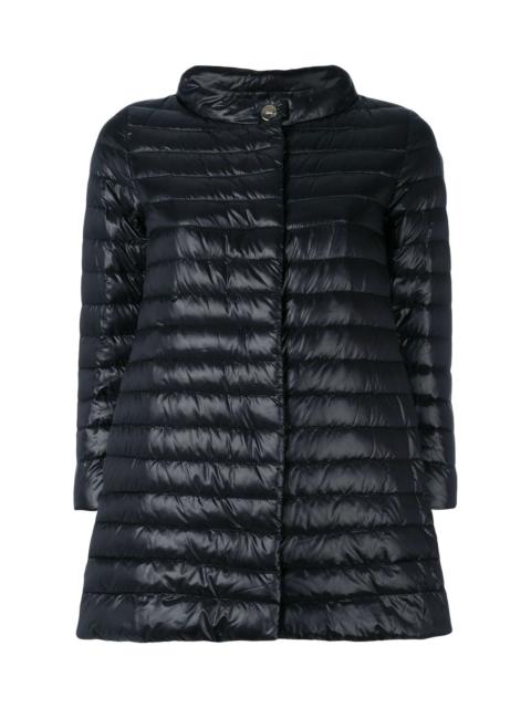 Herno Nylon midi down jacket