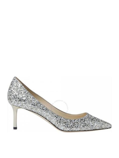 JIMMY CHOO Jimmy Choo Romy 60 Coarse Glitter Pumps
