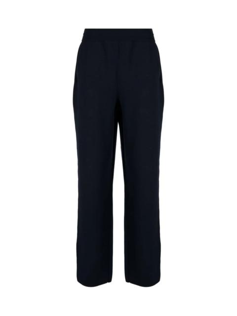 Lanvin STRAIGHT-LEG WOOL-BLEND TRACK PANTS