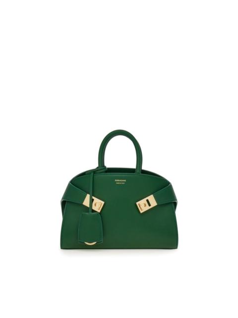 FERRAGAMO mini Hug leather tote bag