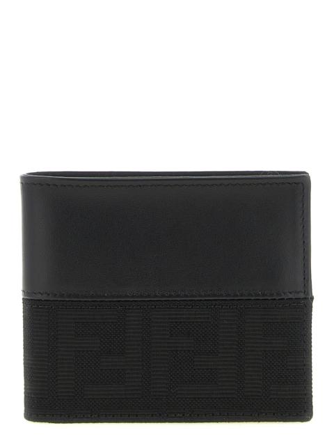 FENDI Fendi Men Ff Jacquard Wallet