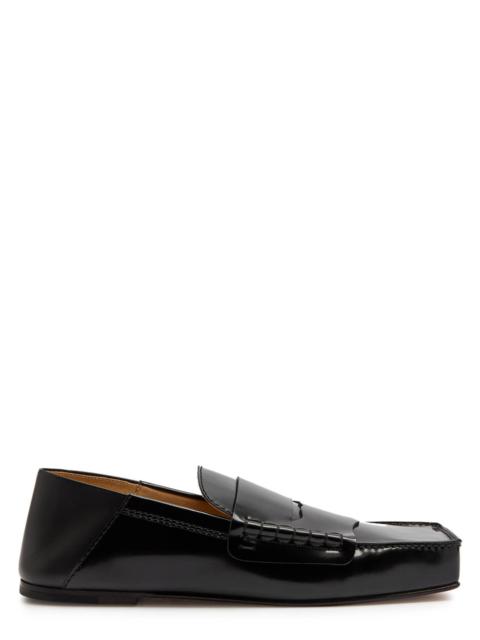 JACQUEMUS Jacquemus Les Carre Patent Leather Loafers