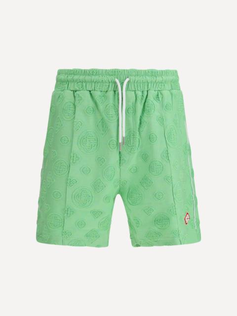 CASABLANCA Towelling Monogram Shorts