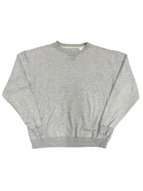 Other Designers Fila Distressed Sweatshirt