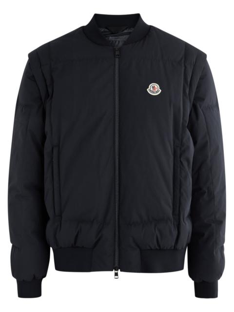 Moncler Moncler Taku Logo Padded Shell Bomber Jacket