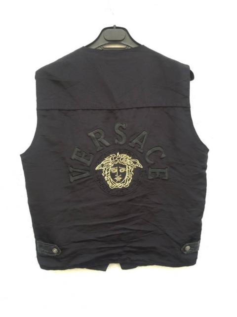 Vintage 90's Embroidered Logo Vest