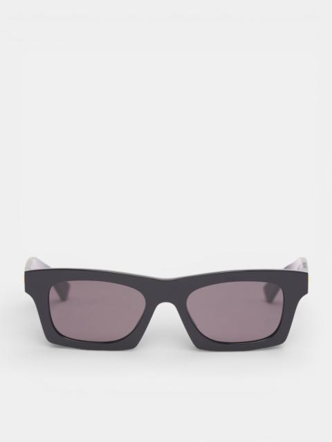 Bottega Veneta Black Squared Sunglasses