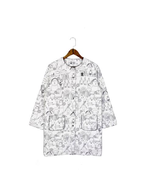 Other Designers Designer - Studio Picone Roma All Over Printed Quilted Jacket