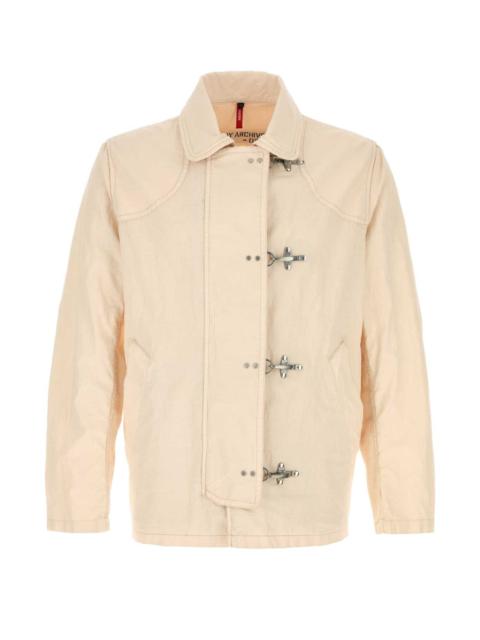 Other Designers Fay Men Light Pink Linen Jacket