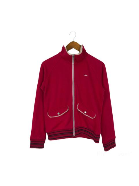 Other Designers Fila - FILA BJ CROPPED ZIPPER JACKET