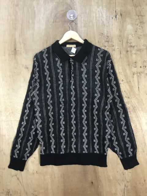 Other Designers Japanese Brand - Vintage J.Staff Longsleeve Collar Knit Sweater
