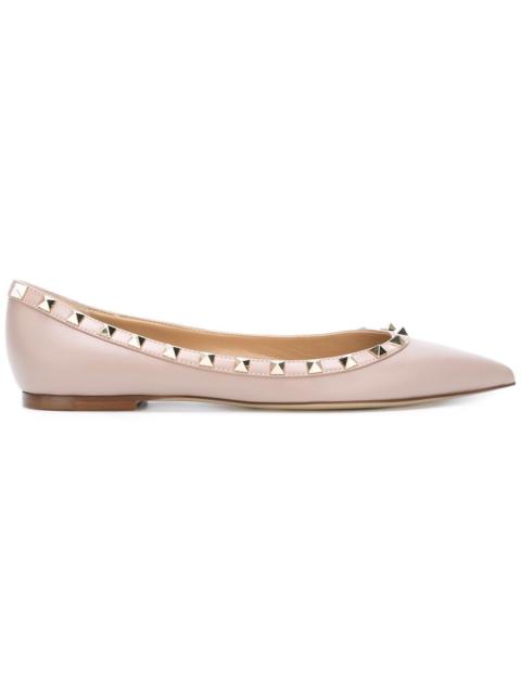 Valentino Valentino Garavani Women Rockstud Leather Ballets