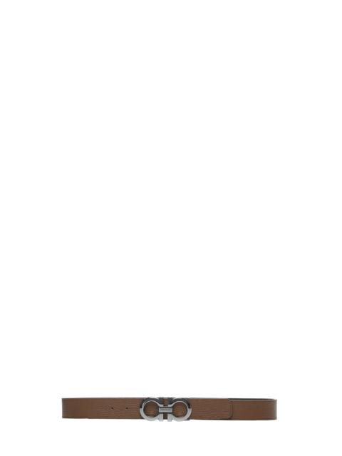 FERRAGAMO Ferragamo Men Gancini Reversible Leather Belt By Ferragamo