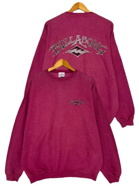 Vintage 90s Billabong Australia Sunfaded Red Sweatshirt