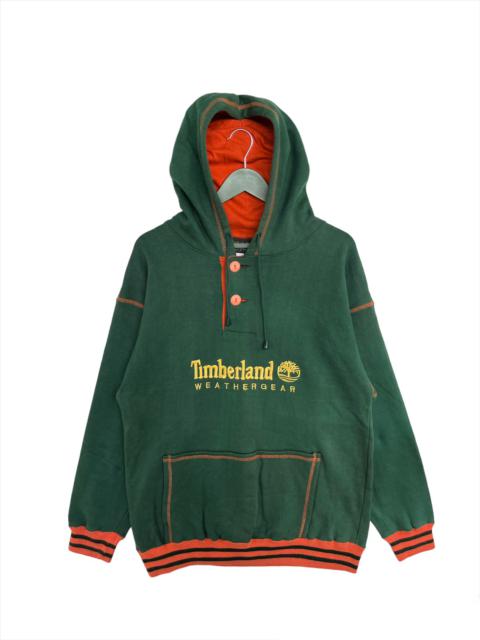 Other Designers Timberland - Vintage Half Button Timberland Hoodie