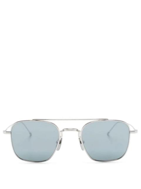 Thom Browne Squared Aviator Sunglasses