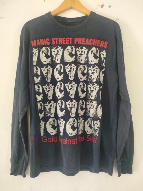 Other Designers Vintage - MANIC STREET PREACHERS GOLD AGAINST THE SOUL