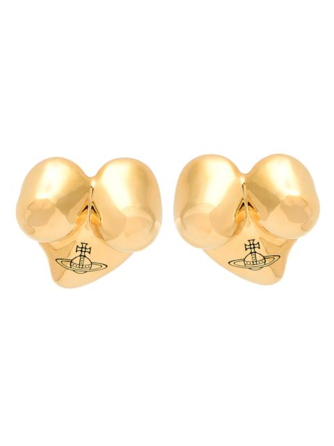 Vivienne Westwood Vivienne Westwood Mimosa Sculpted Stud Earrings