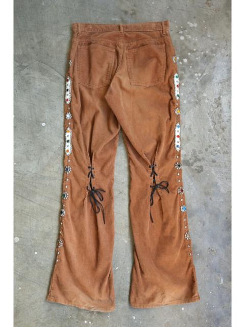 Kapital Kapital - Corduroy Wallaby Flare Pants(Studs Remake)