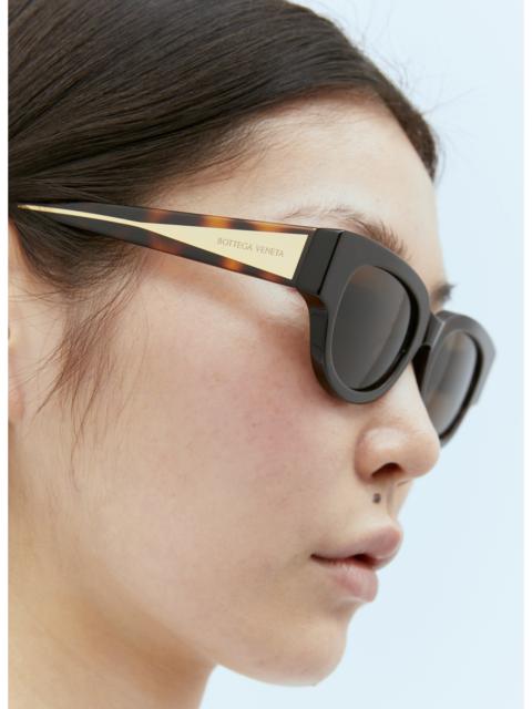Bottega Veneta Bottega Veneta Women Tri-Fold Square Sunglasses