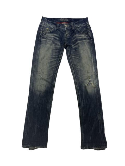 Other Designers VINTAGE VANQUISH RARE DESIGN DENIM PANTS