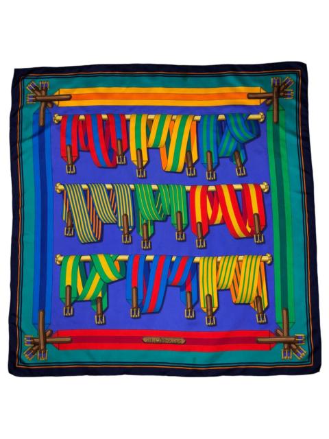 Hermès 'Ceintures' A fine Hermes Silk Scarf by Joachim Metz