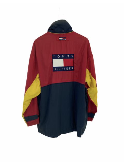 Other Designers Tommy Hilfiger - Vintage 90’s Tommy Hilfiger Mutilcolor Jacket Big Logo