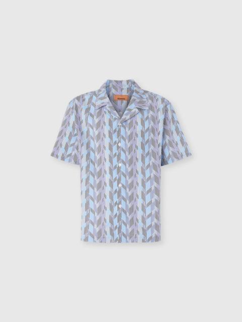 Missoni Bowling shirt with zigzag pattern