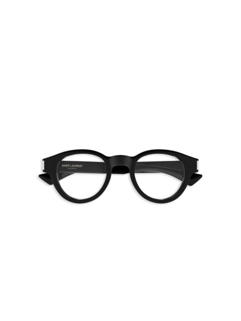 round-frame glasses