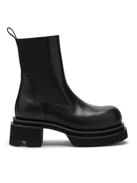 Rick Owens Rick Owens Men Bogun Black Leather Boots